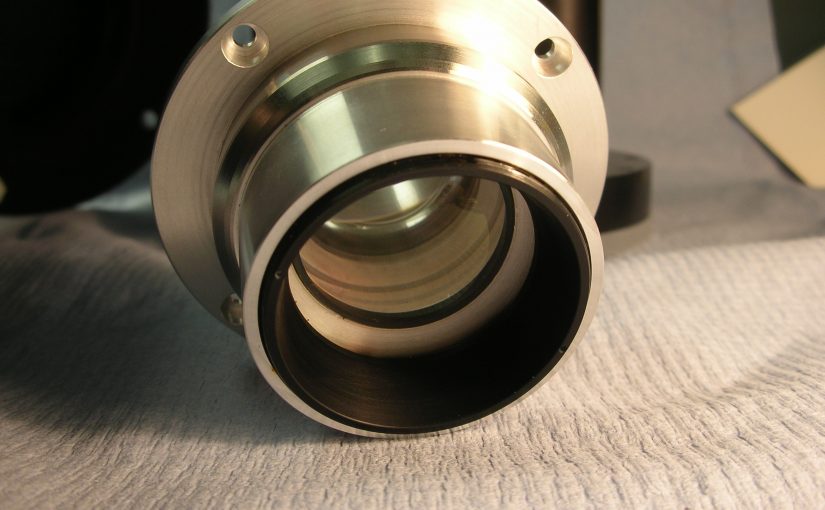 Mounted lens assembly